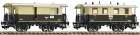 581121 Fleischmann Set of 2 Passenger cars (rack train)